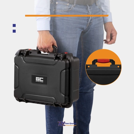 Uniwersalna walizka transportowa Power Dynamics GIGCase66R Heavy Duty - Seria R - IP67 - czarna