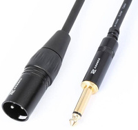 Cable Converter XLR [M] - Jack 6,3 Mono [M] 15cm