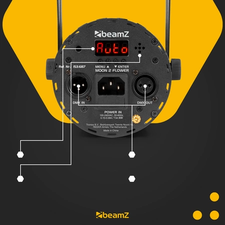 Reflektor LED Moon Flower 2.0 DMX Beamz