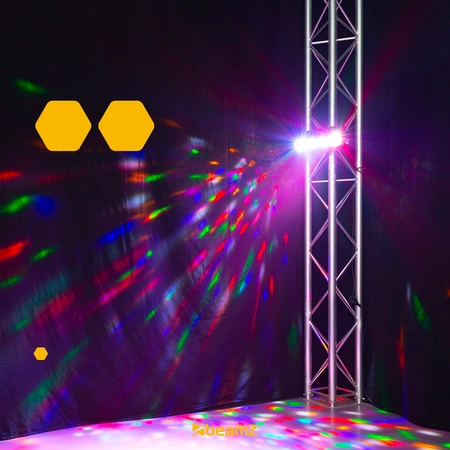 Efekt imprezowy LED LightBox7 2-w-1 RGBAWP Beamz