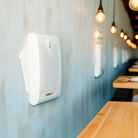 Głośnik ścienny 10W/ 100V WS17 biały prostokątny Audioport