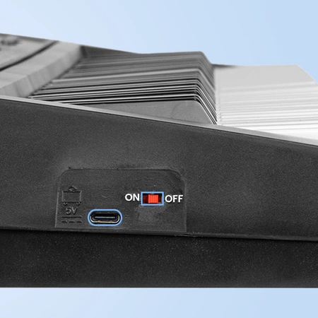 Keyboard 61- klawiszy bateryjny+ mikrofon KB15 Max