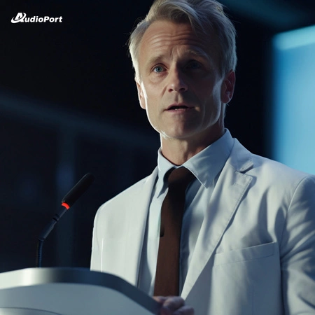 Bezprzewodowy mikrofon konferencyjny Audioport MKF1