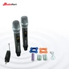 Zestaw 2 mikrofonów bezprzewodowych doręcznych UHF+ odbiornik Audioport MU2