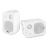 Zestaw białych głośników do muzyki w tle 4 x 4" BV40W 100V z wzmacniaczem bluetooth