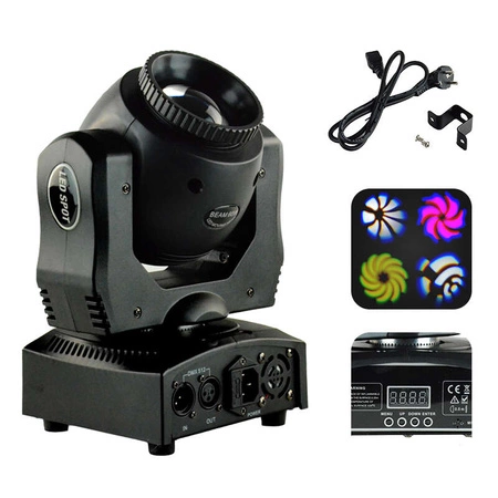 Głowa ruchoma SPOT 60W LED DMX GOBO 