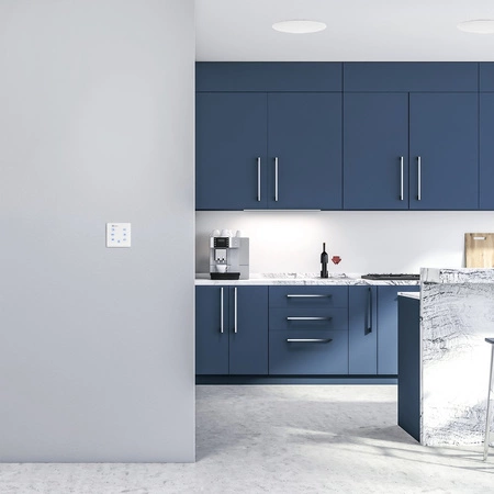 Wzmacniacz audio Powerline A50W BT do montażu ściennego, biały