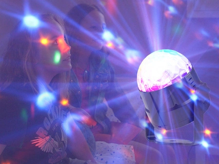 Półkula Led RGB Tornado Party pilot Fuzzix