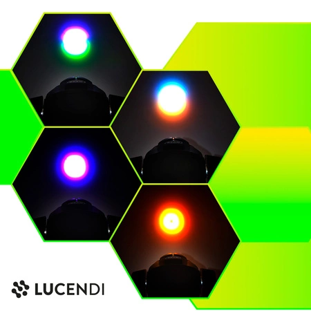 Głowa ruchoma BEAM230 lampa wyładowcza 7R 230W Lucendi