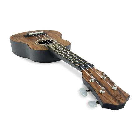 Zestaw: Ukulele sopranowe ciemne GBU10+ akcesoria Golden Guitar
