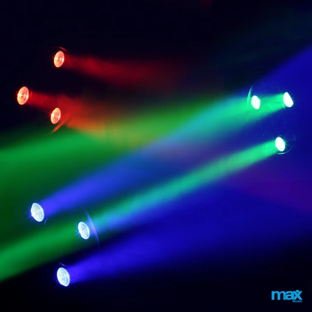 Reflektor PartyPar 12x1W RGBW DMX Max