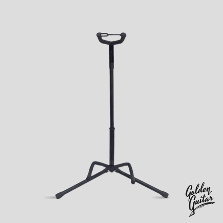 Zestaw: Gitara klasyczna 39" 4/4 czarna+ akcesoria+ 2x statyw+ podnóżek gitarowy Golden Guitar