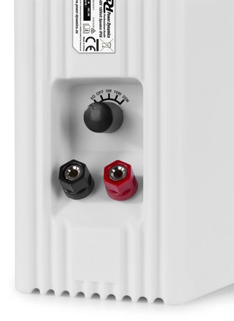 6 strefowy system głośników naściennych 12 x BC40V biały + wzmacniacz PDW360MP3 BT