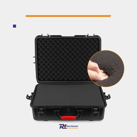 Uniwersalna walizka transportowa Power Dynamics GIGCase78R Heavy Duty - Seria R - IP67 - czarna