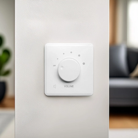 Regulator głośności 10W/100V - ARG1 biały Audioport