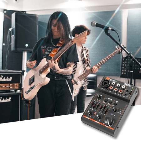 Mikser 2-kanałowy USB Power Dynamics PDM-D301