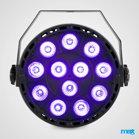 Reflektor ultrafiolet LED Par 12x 1W DMX