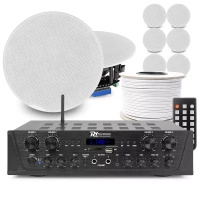 4 strefowy system multi room 8 x 6.5" FCS6 z wzmacniaczem bluetooth