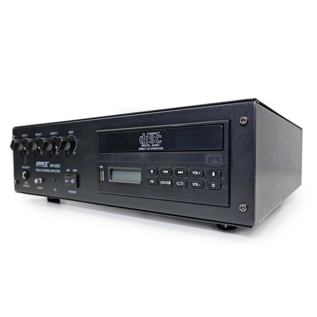 Nagłośnienie sufitowe do siłowni 2xgłośnik sufitowy 8' 100V + wzmacniacz + okablowanie