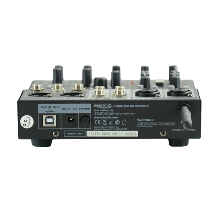 Mikser 6-kanałowy karta dźwiękowa USB BT16- DSP MX62BT-DSP BST