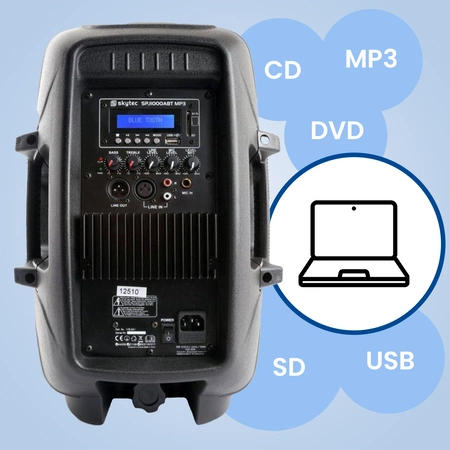 Kolumna aktywna 10'' 400W Vonyx SPJ-1000ABT