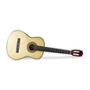 Gitara klasyczna 39" 4/4 naturalna+ akcesoria GK39NAT Golden Guitar