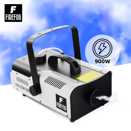 Zestaw: Wytwornica dymu 900W Falcon900 dwa piloty Firefog + płyn 5L