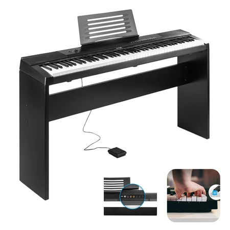 Pianino cyfrowe KB6W Max 88 klawiszy statyw