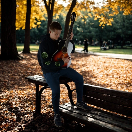 Gitara klasyczna 4/4 Chateau ciemne drewno