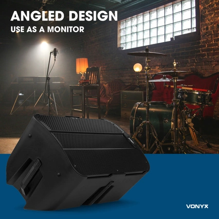 Kolumna aktywna 1sz 15'' 900W z Bi-Amp i DSP Vonyx