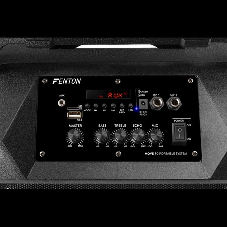 Głośnik bluetooth 8'' MOVE80 LED BT bateria Fenton