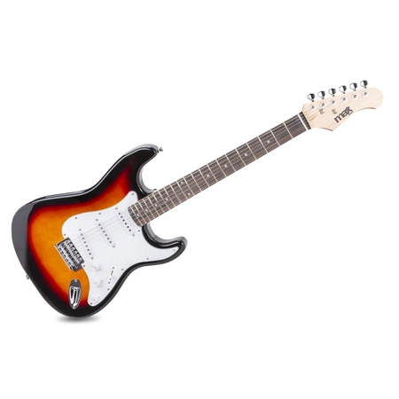 Zestaw: Gitara elektryczna Gigkit Max sunburst+ wzmacniacz+ akcesoria