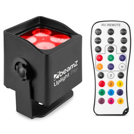 Oświetlacz akumulatorowy BeamZ BBP44 Mini Uplight do użytku na zewnątrz 4x4W 4in1