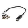 Splitter z 4 złączami XLR (męskimi) do RJ45 0,7m Pd Connex