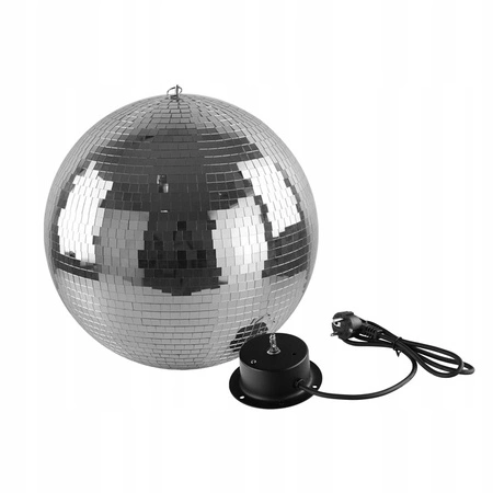 Zestaw: Kula lustrzana 30cm z napędem Firefog + Pinspot LED