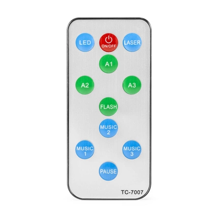 Efekt świetlny MAX DJ10- Jelly Moon z czerwonym i zielonym laserem