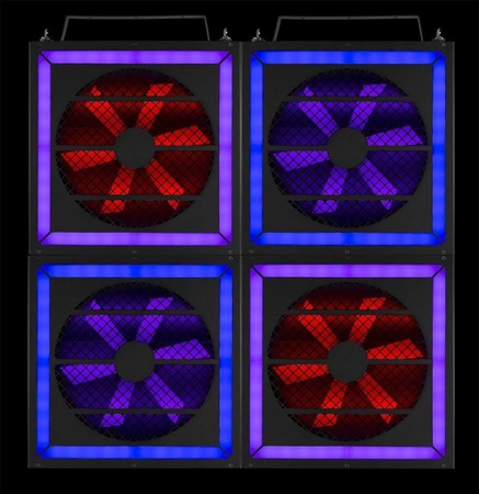 Efekt świetlny LED Twister 400 FAN RGB DMX Beamz