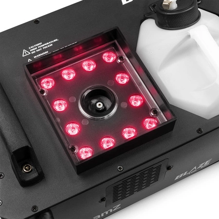 Zestaw: Wytwornica dymu pionowego LED DMX 800W BLAZE800+ płyn do dymu 5l