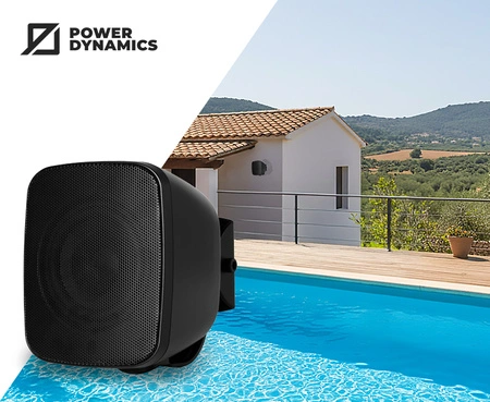 Kolumna instalacyjna 3'' 8 Ohm 100V czarna Power Dynamics