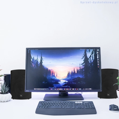 Aktywny zestaw głośników 100W BT 2szt DS50AB czarny Power Dynamics