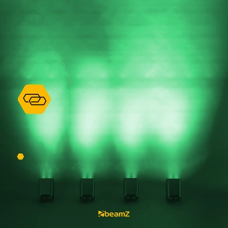 Oświetlacz bateryjny 4x4W 4in1 RGB-UV LED IRC BBP90 Beamz