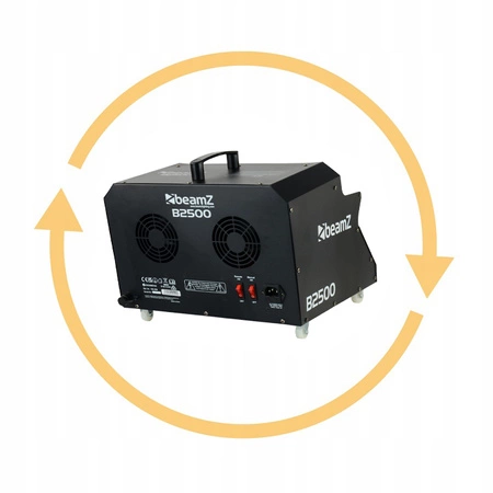 Zestaw: Wytwornica baniek podwójna B2500 BeamZ+ płyn do baniek 5L