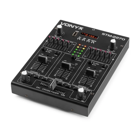 Mikser 4-kanałowy SD USB MP3 BT STM2270 Vonyx