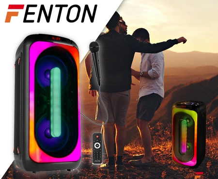 Głośnik imprezowy BoomBox500 z diodą LED Fenton