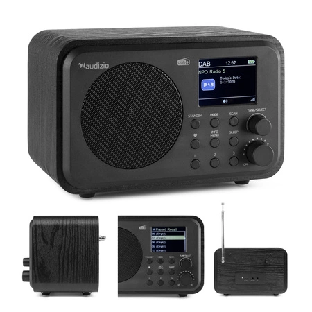 Radio Milan DAB radio z akumulatorem czarne