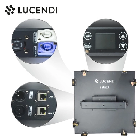 Panel świetlny LED lampa matrycowa Lucendi Matrix77