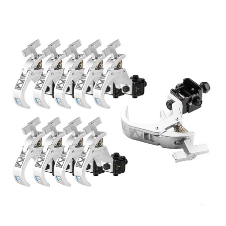 Zestaw 10x Składany zacisk szybkozamykający BC50-150F Aluminiowy