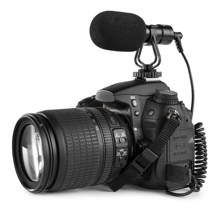 Mikrofon pojemnościowy Vonyx CMC200 do aparatu i smartfonu