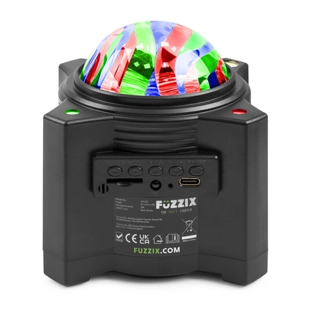 Półkula Projektor Aurora Galactic z głośnikiem BT Fuzzix