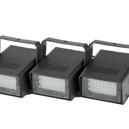 Zestaw 4 szt kolorowych stroboskopów LED BeamZ